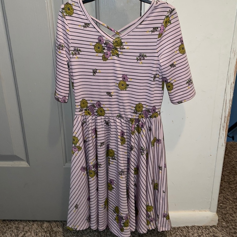 EUC size 7 Dotdotsmile ballerina floral.